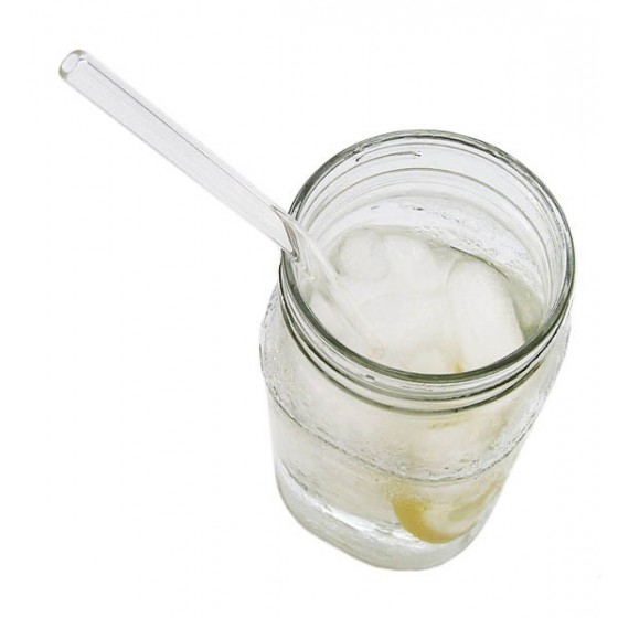 Paille verre Courbe Longue Fine - Strawesome