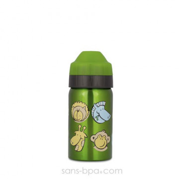 Gourde inox isotherme anti-fuite Cocoon 350 ml - Zoo - Ecococoon 2