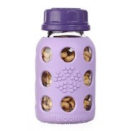 Biberon en verre Goulot étroit 120 ml - LILA - LIFEFACTORY