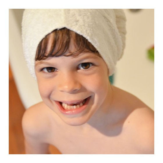 Serviette à cheveux Ecru - Bambou - LES TENDANCES D'EMMA