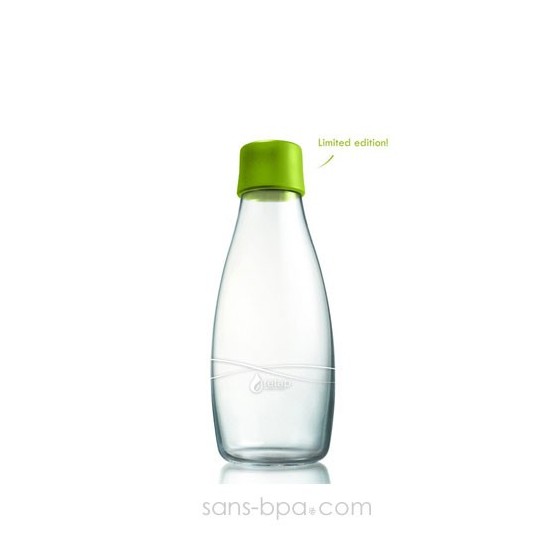 Bouteille verre 500 ml - Green - RETAP