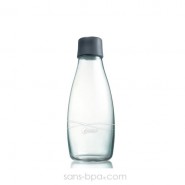 Bouteille verre 500 ml - Grey - RETAP