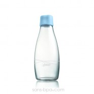 Bouteille verre 500 ml - Azur - RETAP