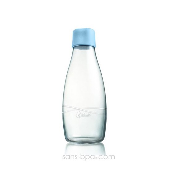 Bouteille verre 800 ml - Azur - RETAP