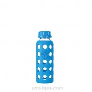 Bouteille en verre 250 ml - BLEU OCEAN - LIFEFACTORY
