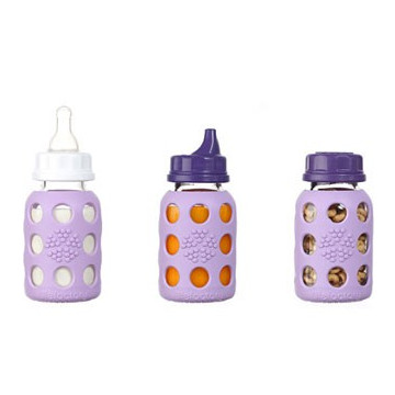 Biberon en verre Goulot étroit 120 ml - SPRING - LIFEFACTORY 2