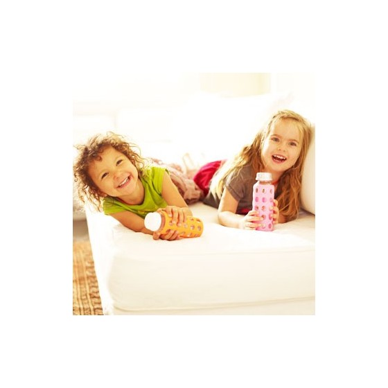 Biberon en verre Goulot étroit 120 ml - SPRING - LIFEFACTORY