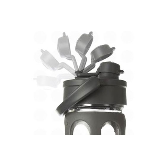 Bouteille FLIP FLOP en verre 650 ml - TURQUOISE - LIFEFACTORY