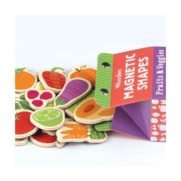 Fruits & Légumes magnétiques en bois - MudPuppy 2
