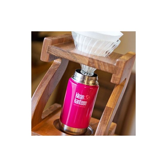 WIDE INSULATED - Bouteille inox Isotherme - GREY 355 ml - KLEAN KANTEEN