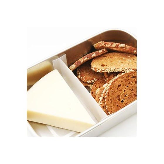 Boite rectangle compartiment amovible - Cristal - U Konserve