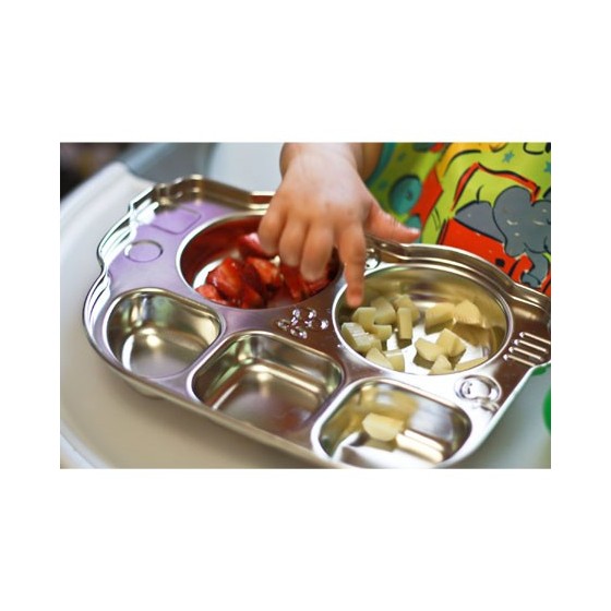 Plateau repas tout inox DIN DIN - INNO BABY