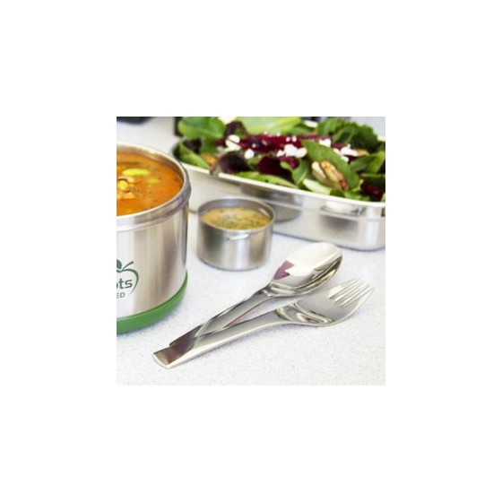 Couverts inox enfants - LUNCHBOTS