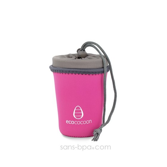 Housse nomade 4 verres - Pink - Ecococoon
