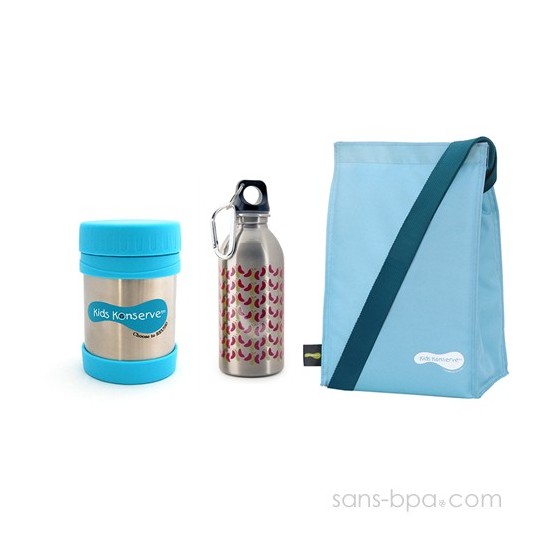 Ensemble 3 pièces Ciel / Papillons - Kids Konserve