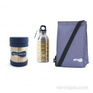 Ensemble 3 pièces Océan / Chenilles - Kids Konserve