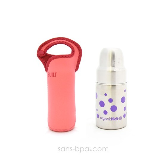 Biberon GL 270 Lavande & sa housse Pink