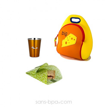 Ensemble 3 pièces sac Fromage