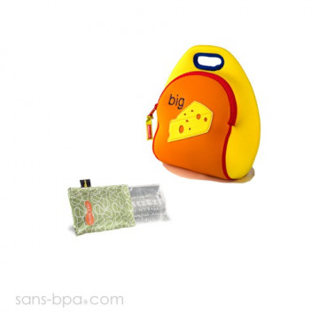 Ensemble sac fromage & son pack réfrigérant
