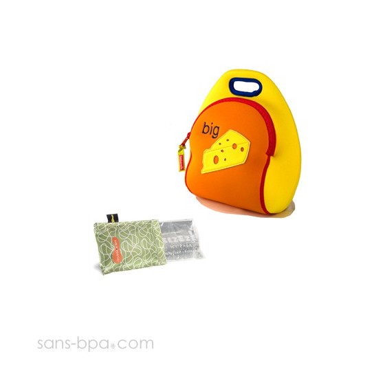Ensemble sac fromage & son pack réfrigérant