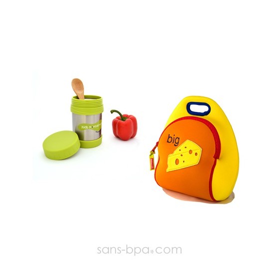 Ensemble isotherme 2 pièces sac fromage