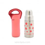 Biberon GL 200 Rose & sa housse Pink