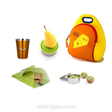 Ensemble 5 pièces sac Fromage