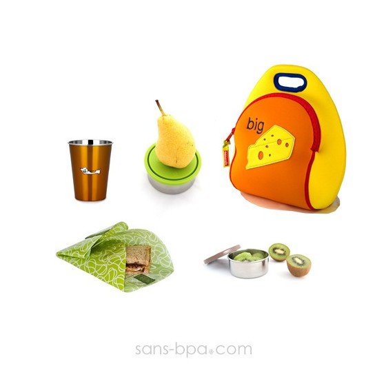 Ensemble 5 pièces sac Fromage