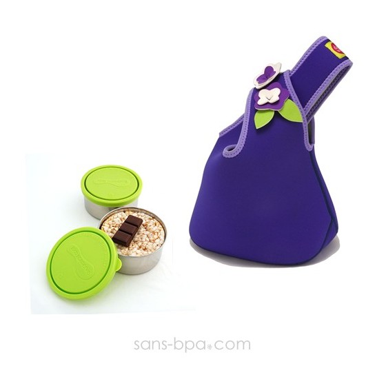 Ensemble boites et Purse Flower