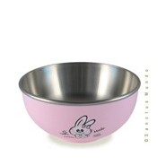 BOL ROSE LAPIN INOX de SANCTUS MUNDO