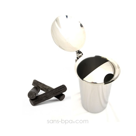 Carafe inox filtrante - 1,9 L - SANCTUS MUNDO