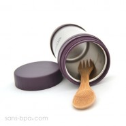 Boite à repas isotherme Aubergine - U Konserve