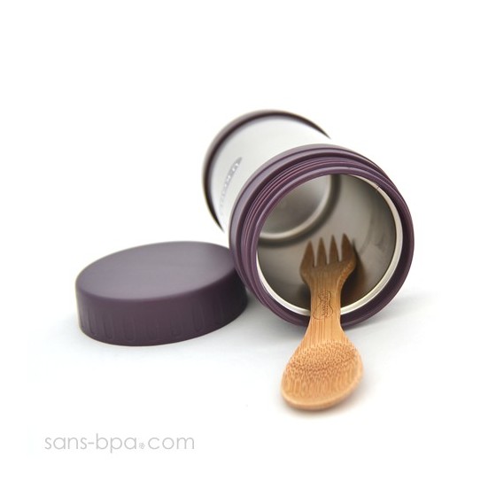 Boite à repas isotherme Aubergine - U Konserve