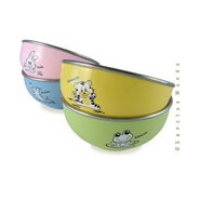 ENSEMBLE 4 BOLS COLORES INOX de SANCTUS MUNDO