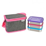 Sac isotherme tissu - Pink