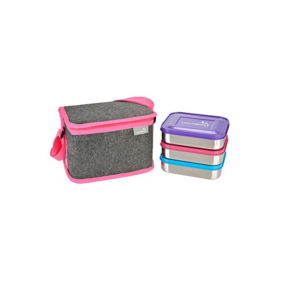 Sac isotherme tissu - Pink