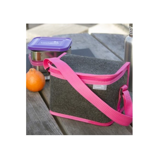 Sac isotherme tissu - Pink