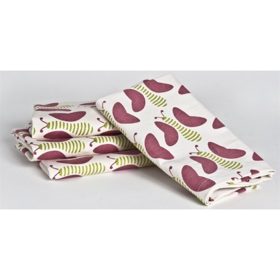 Serviette set de table papillons KIDS KONSERVE