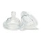 Lot 2 tétines silicone