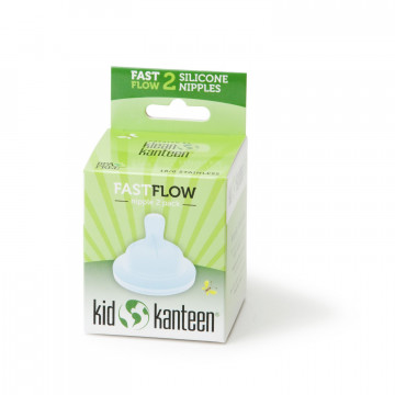 Lot 2 tétines silicone