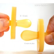Tétine bébé allaité Caoutchouc 0 - 6 mois GOLDI