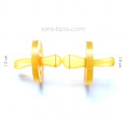 Tétine bébé allaité Caoutchouc 0 - 6 mois GOLDI