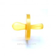 Tétine bébé allaité Caoutchouc 6 MOIS+ GOLDI