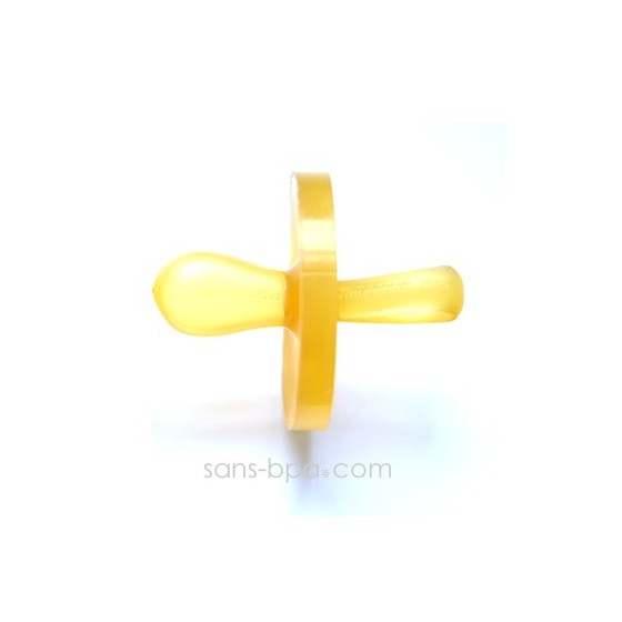 Tétine bébé allaité Caoutchouc 6 MOIS+ GOLDI