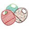 Bavoir coton enduit BIO - POM POM - Keep Leaf