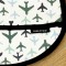 Bavoir coton enduit BIO - AVIONS - Keep Leaf