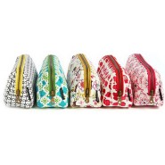 Trousse coton bio - GREEN FLOWER - Keep Leaf