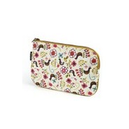 Trousse coton bio - GREEN FLOWER - Keep Leaf