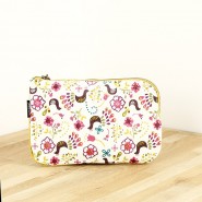 Trousse pochette coton bio - Z'OISEAUX - Keep Leaf