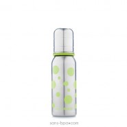 Biberon Pois verts - 200 ml goulot étroit - Organic Kidz